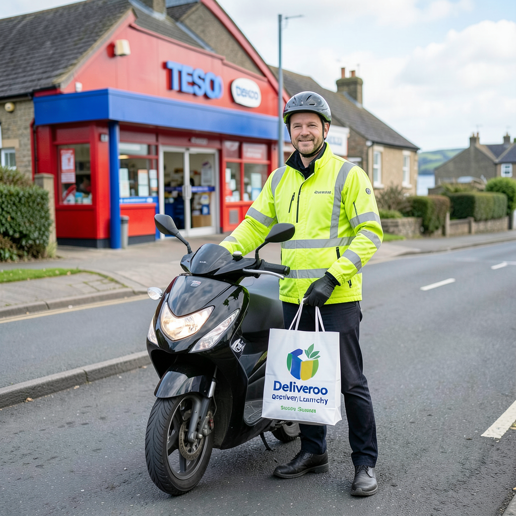 Tesco brings 20-minute grocery delivery to Sussex via Deliveroo